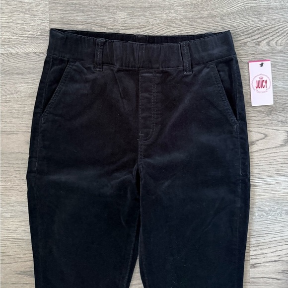 Juicy Couture California Skinny‎ Pull-On Corduroy Pants - Size 8 - Black - NWT - Picture 4 of 10
